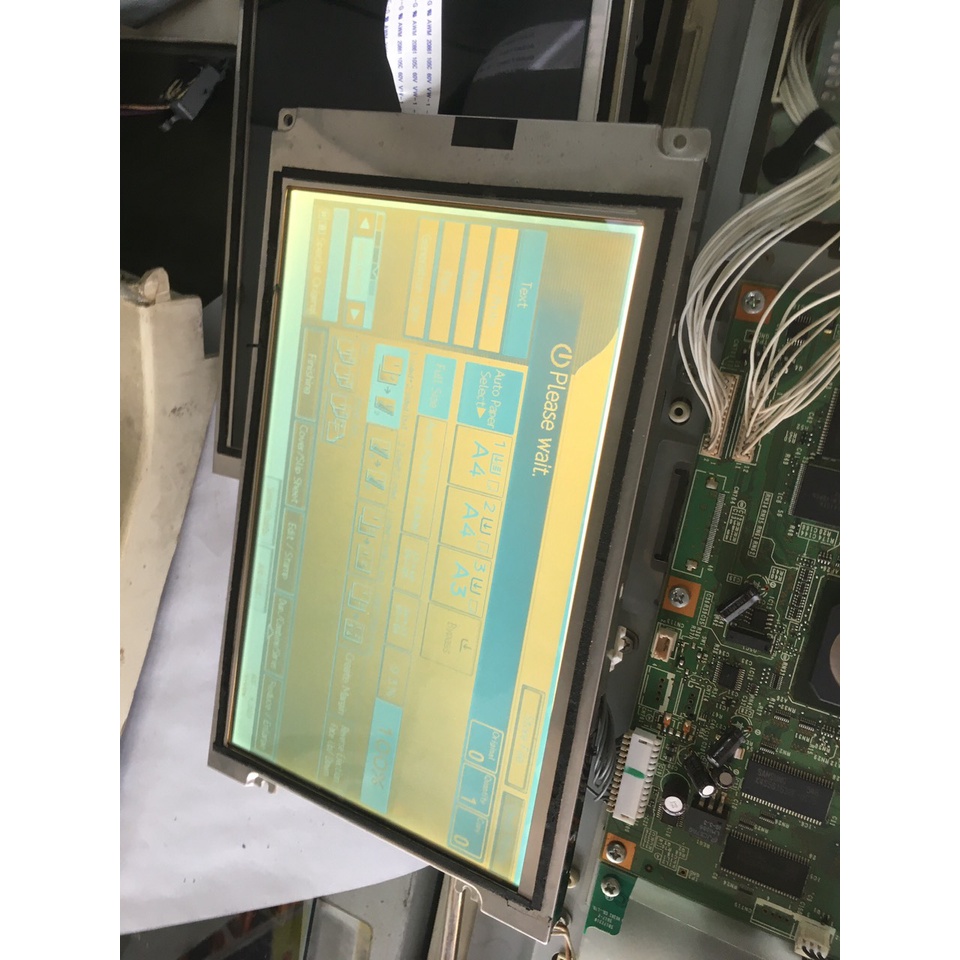 Mặt quắc máy photocopy, màn hình hiển thị mp5500-6000-7500-8000-6001-7001-8001-9001-6002-7502-9002