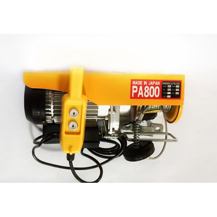 Máy Tời Điện Pa800 - Trọng Tải 400 - 800Kg Loại A