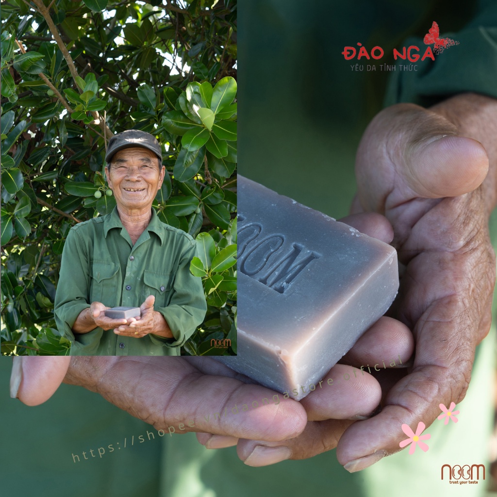Xà bông noom mè đen/ sachi inchi đinh lăng - 100gr/ bánh ĐÀO NGA | BigBuy360 - bigbuy360.vn
