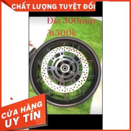 Mâm trước độ mẫu nang r3 tfx mt15 xsr 2 đĩa trước 3.5inch sale