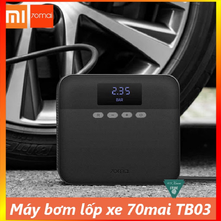 Máy bơm lốp xe ô tô Xiaomi 70MAI Midrive TP03 - Máy bơm lốp xe hơi 70mai - Mr Xiaomi