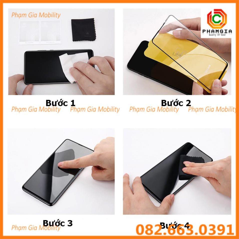 Kính cường lực full màn hình Samsung Galaxy M30s full keo, không chấm liti