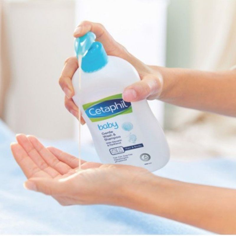 Sữa Tắm Gội Cho Bé Cetaphil Baby Gentle Wash & Shampoo 400ml