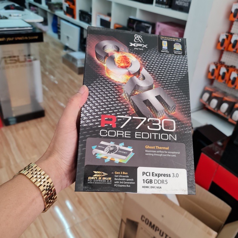 VGA XFX HD7730 1G D5 MỚI 100% BẢO HÀNH 03 THÁNG