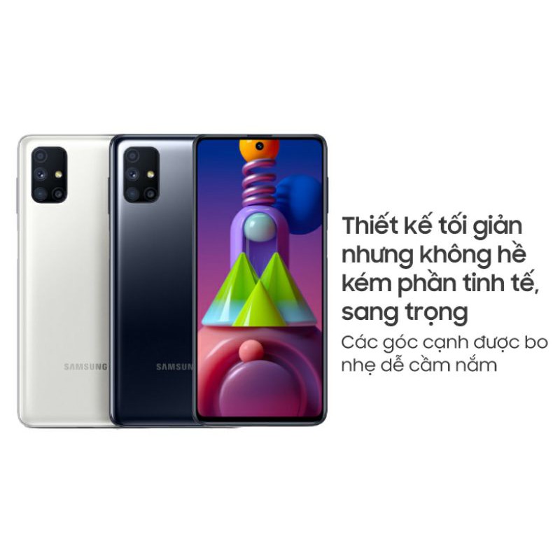 Điện thoại Samsung Galaxy M51 8/128G Fullbox New Đã Khui Seal - Hàng Chính Hãng