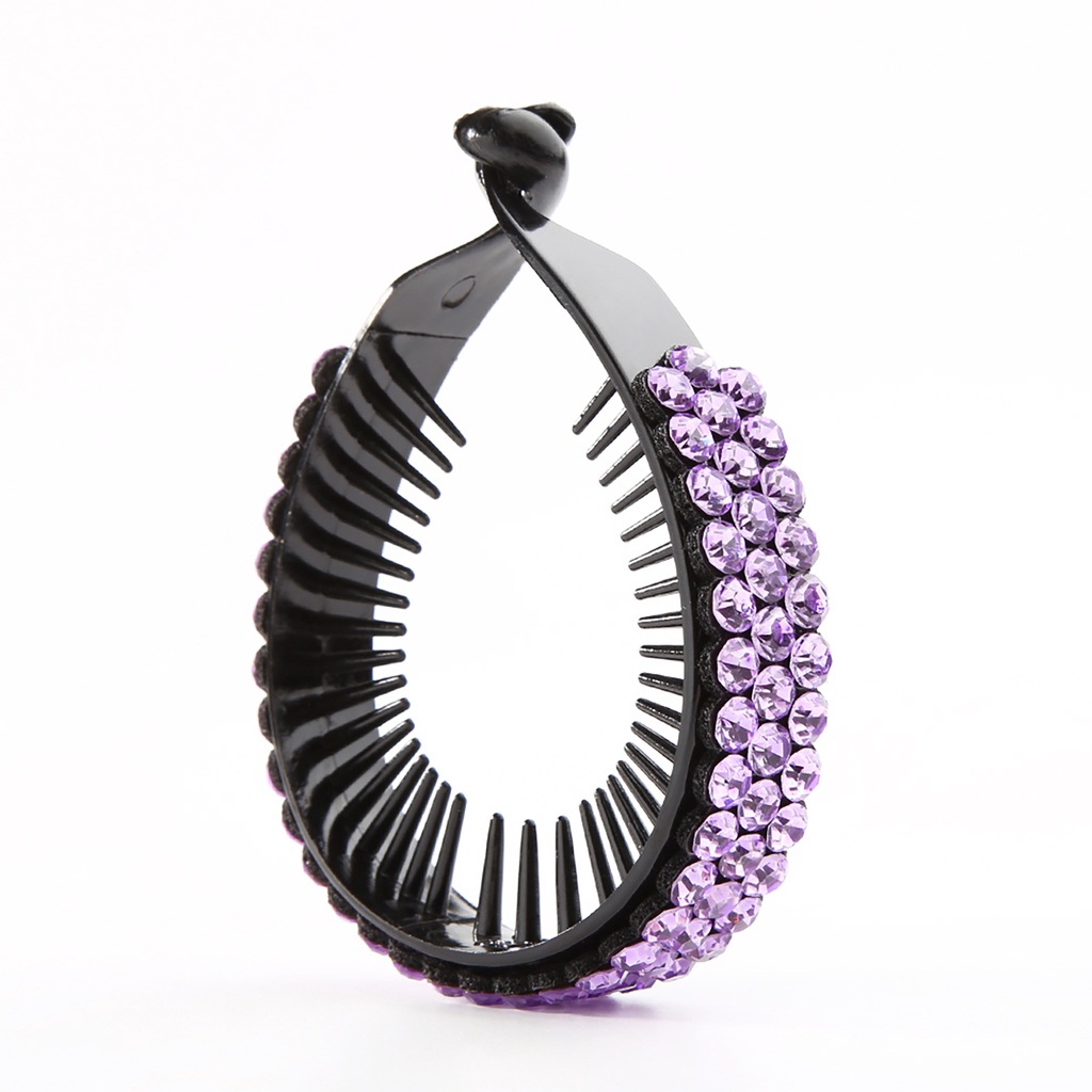 Kẹp tóc đính đá xinh xắn dành cho nữ