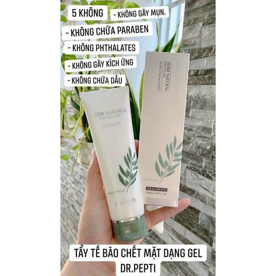 Tẩy Tế Bào Chết Dạng Gel Chiết Xuất Thảo Dược Dr.Pepti+ Herb Natural Peeling Gel