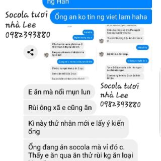 CHOCOLATE TƯƠI HÀN QUỐC NHÀ LEE