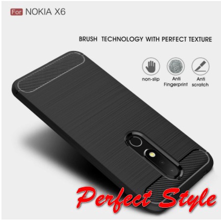 Ốp lưng Nokia x5 x6 x7 nokia 7.2 6.2 5.1 plus 6.1 plus 8.1plus chống vân tay cao cấp