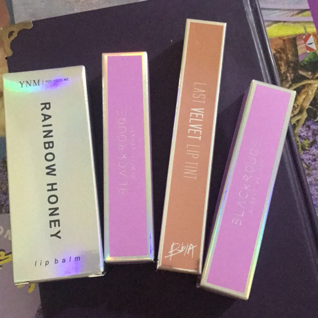 Combo son black rouge