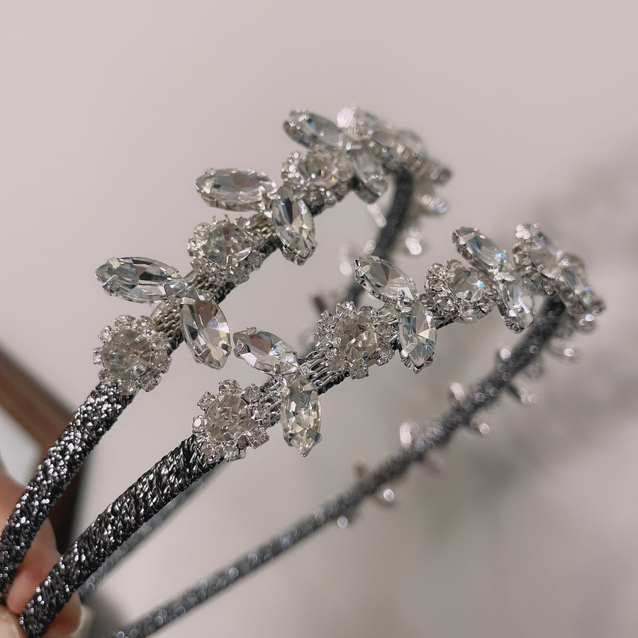 Cài Tóc Đính Đá Lấp Lánh Phong Cách Hàn Quốc Cho Nữ