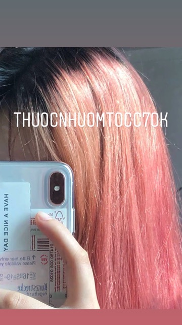 [ PHẢI TẨY] Hồng Anh Đào( TẶNG KÈM TRỢ NHUỘM + găng tay) | BigBuy360 - bigbuy360.vn