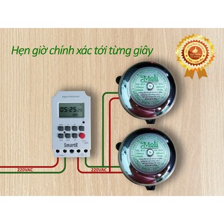 Hệ thống chuông báo giờ nhà xưởng, trường học chính xác tới từng giây bảo hàng 12 tháng