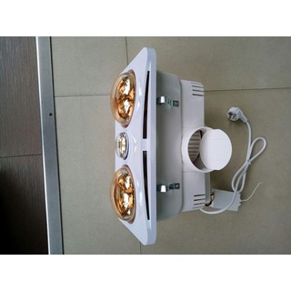 Đèn sưởi nhà tắm 2 bóng Braun Kohn BK02G