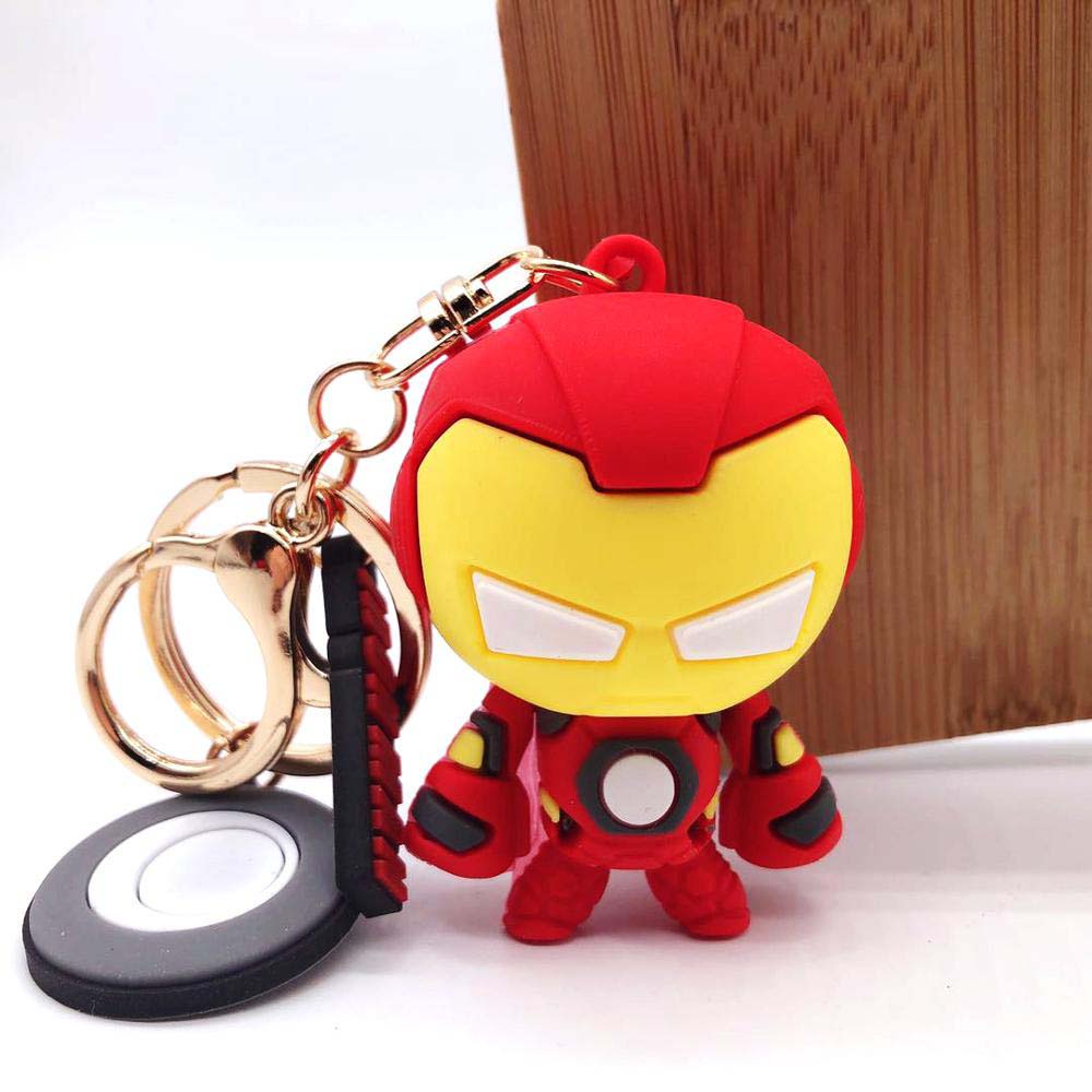 Móc Khóa Hình Siêu Anh Hùng Marvel Avengers Dễ Thương