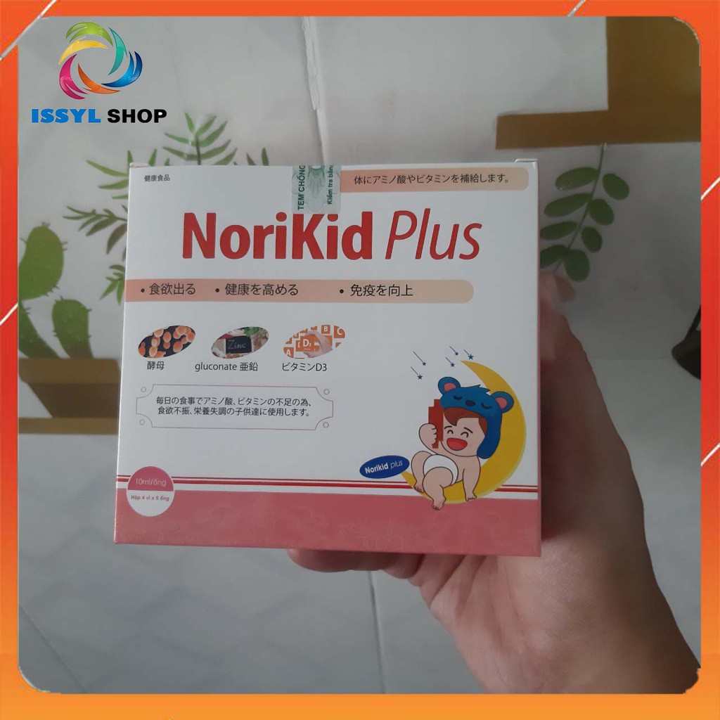 NORIKID PLUS – Hỗ Trợ Cải Thiện Biếng Ăn,Táo BónTăng Sức Đề Kháng ở Trẻ 06 Tháng – 12 Tuổi [CHÍNH HÃNG HỘP 20 GÓI]