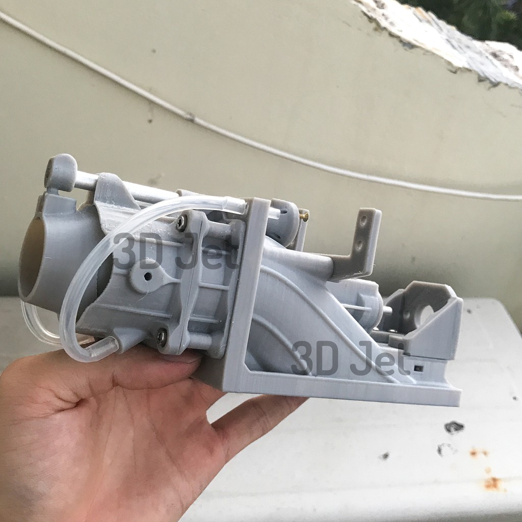 Turbo Jet cho Motor Không Chổi Than Size 4276 chế tàu thuyền