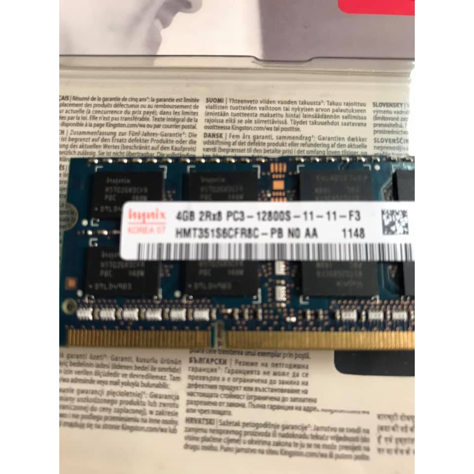 Ram Laptop Hynix DDR3 4GB 1600 PC312800s