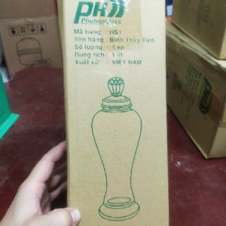 Bình , Hủ  thủy tinh (800ml , 1L ,1L5, 2L )