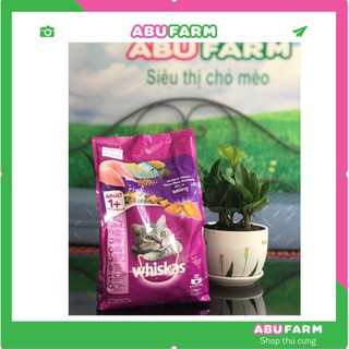Thức ăn whiskas cá biển 1.2kg và cá ngừ