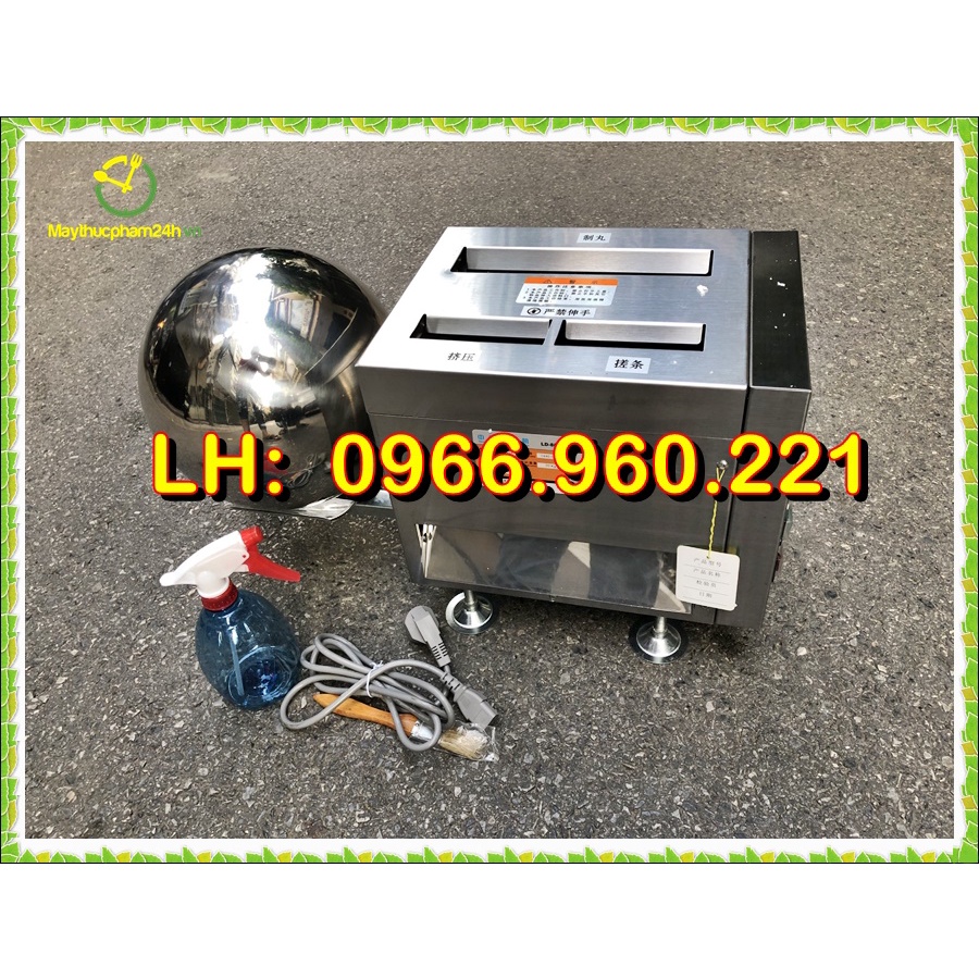 Máy làm trân châu, vo viên tinh bột nghệ mini