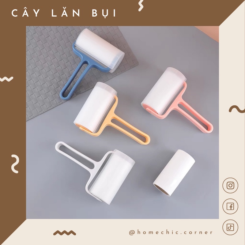 Cây lăn bụi quần áo, giường, sofa, lông thú cưng, lăn bụi sàn nhà | HOME CHIC CORNER