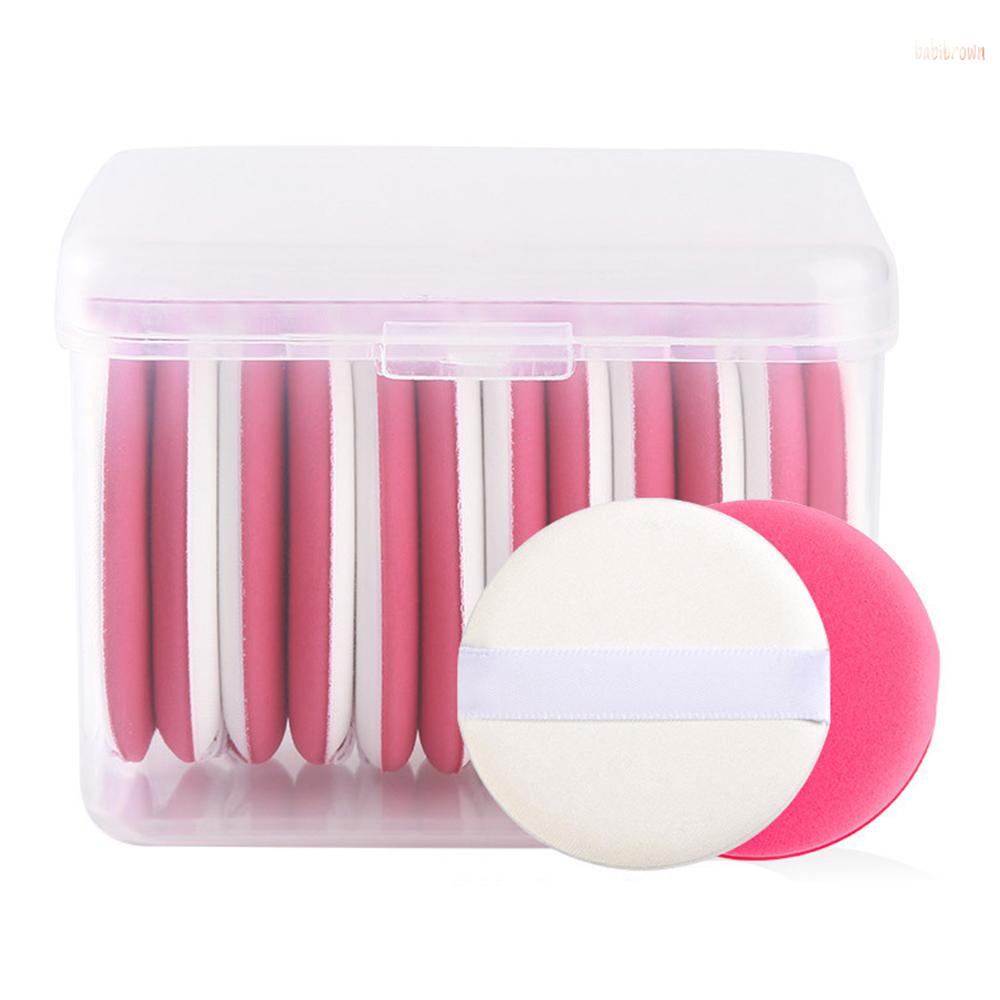 [Hàng mới về] Set 12 Mút Trang Điểm Hình Tròn Có Dây Đeo Sử Dụng Tiện Lợi | BigBuy360 - bigbuy360.vn