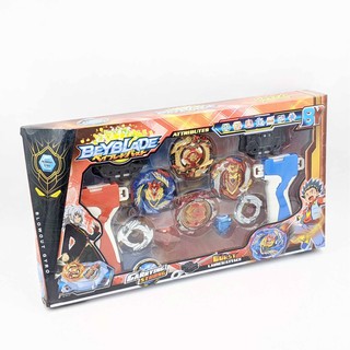 Con quay BeyBlade + 2 Tay cầm - Con quay vòng xoay thần tốc