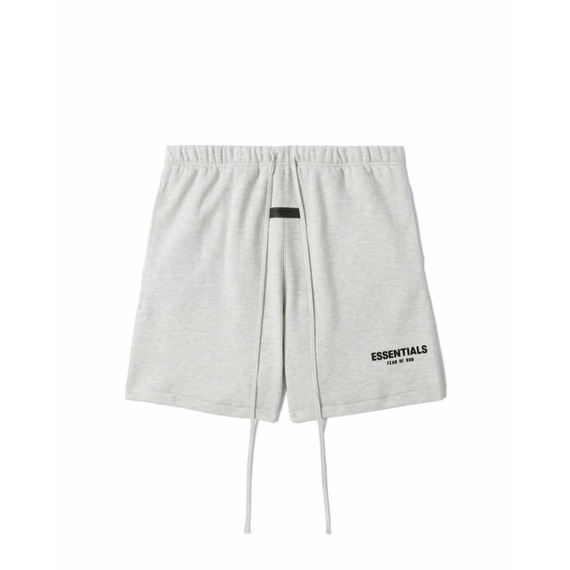 [CHÍNH HÃNG] Quần Đùi Short Fear of God ESSENTIAL SS22 màu Xám Light Oatmeal