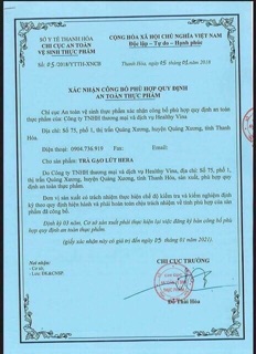 Trà Gạo Lứt Thảo Mộc Hera