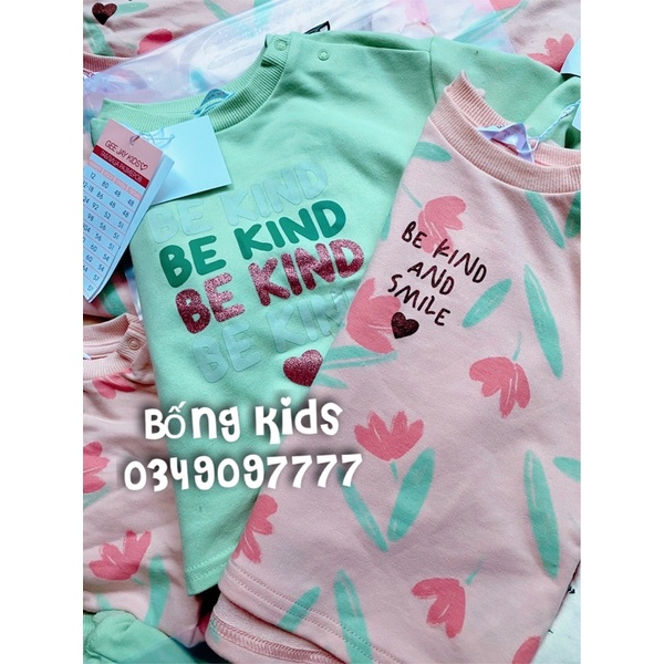 Áo Nỉ Bé Gái In Hình GJ