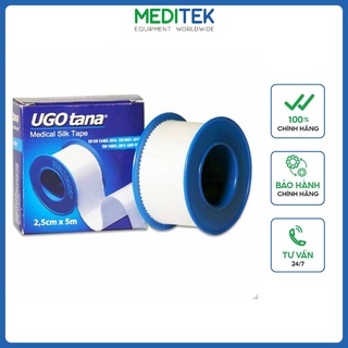 Băng keo lụa Urgo, có độ dính cao, sản xuất tại Thái Lan, Kích thước: 2.5x5cm