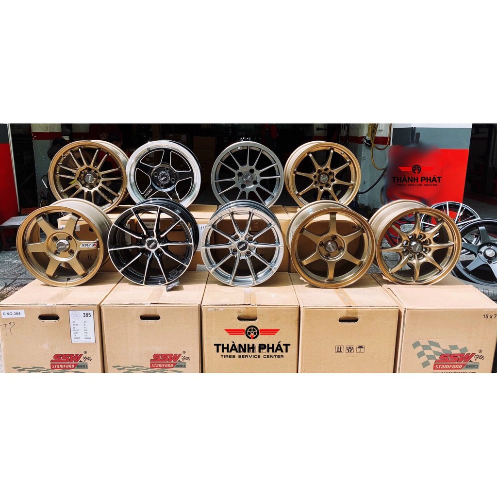 Mâm 15 Inch của dòng xe Vios, Kia Morning, Chevrolet Mirrage, Avel, Attrage, Innova, Honda City, Honda jazz, Huyndai I20