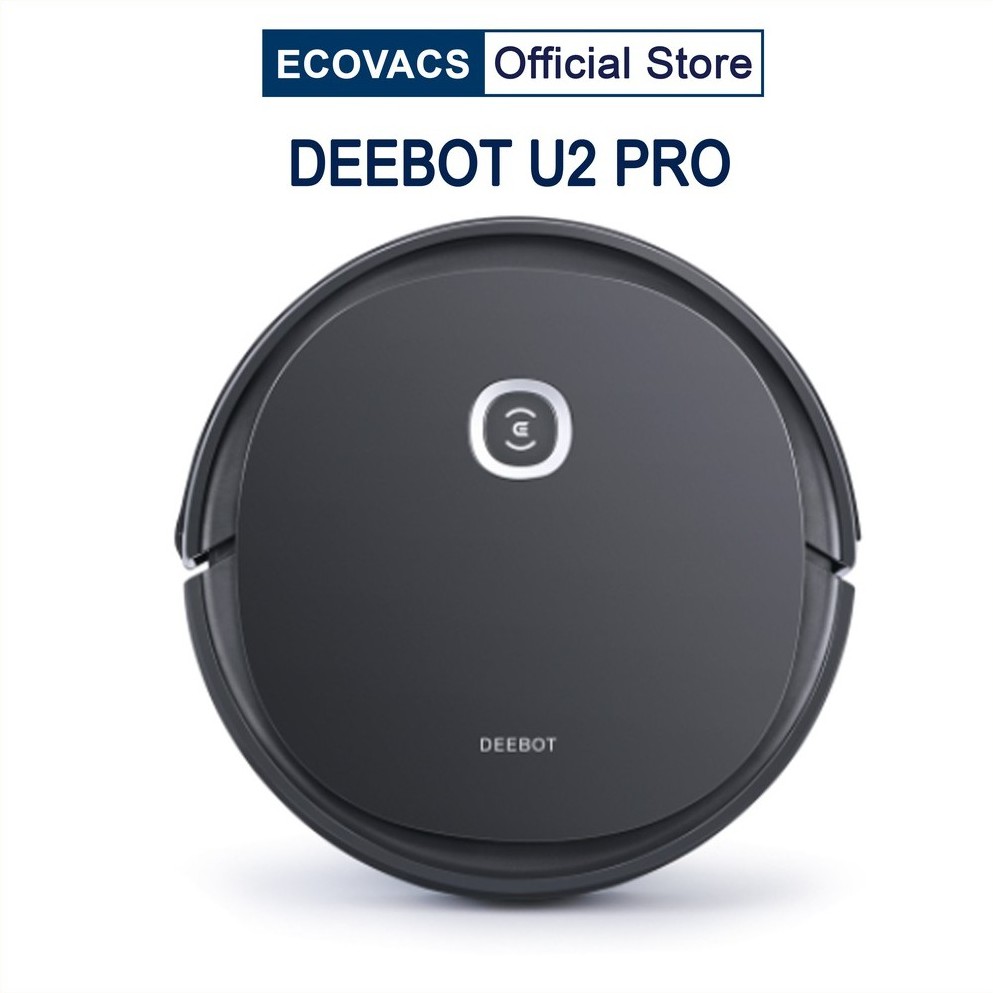 Robot Hút Bụi Lau Nhà Thông Minh Ecovacs Deebot OZMO U2 Pro - Lực Hút 1600Pa - Bản Quốc Tế - Bảo Hành 12 Tháng