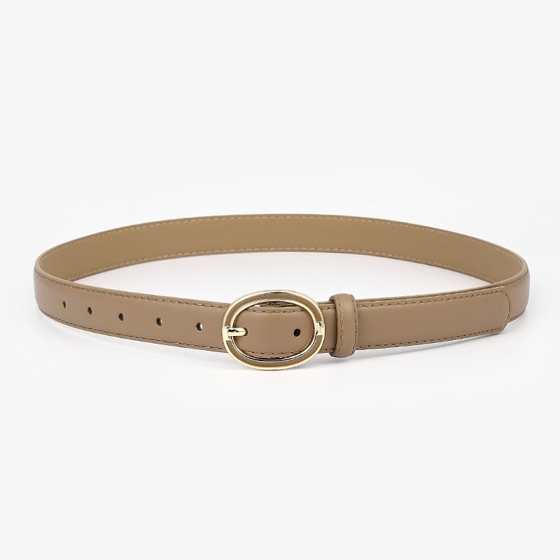 Thắt Lưng Khóa Cài Sơn Màu Thời Trang Nhật Bản Mới Cho Nữ