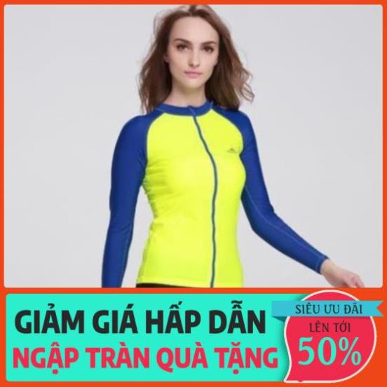 LẺ ÁO BƠI NỮ DÀI TAY KÉO KHÓA thun lạnh dày đẹp hàng SBART 👙 sexy  ཾ '  ཾ ་ *