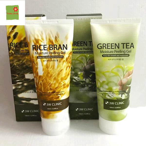 [Mã giảm giá của shop] Tẩy Tế Bào Chết Dạng Gel 3W Clinic Moisture Peeling Gel