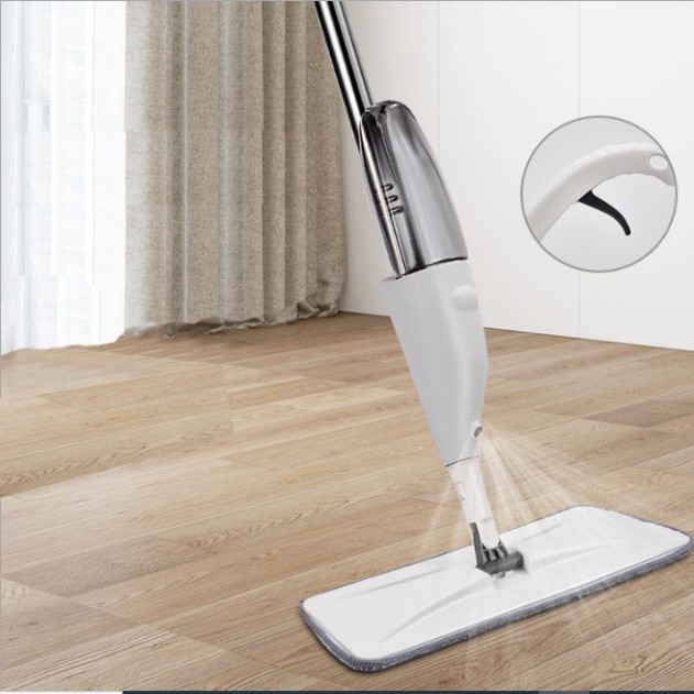 Cây lau nhà phun sương xoay chiều 360 đô tiện lợi