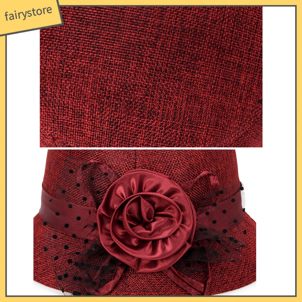 Mũ Bucket Hoạ Tiết Chấm Bi Cho Phái Nữ