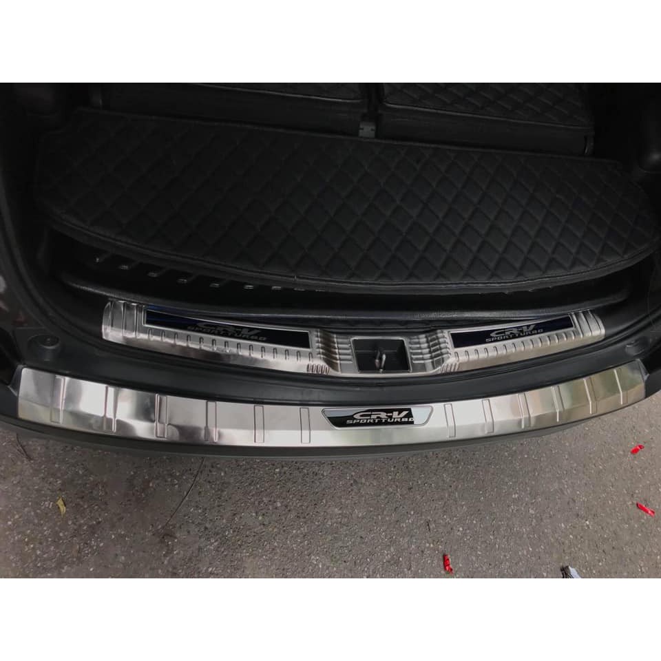 ỐP CHỐNG TRẦY CỐP HONDA CRV 2019-2022 - INOX FULL TRONG NGOÀI