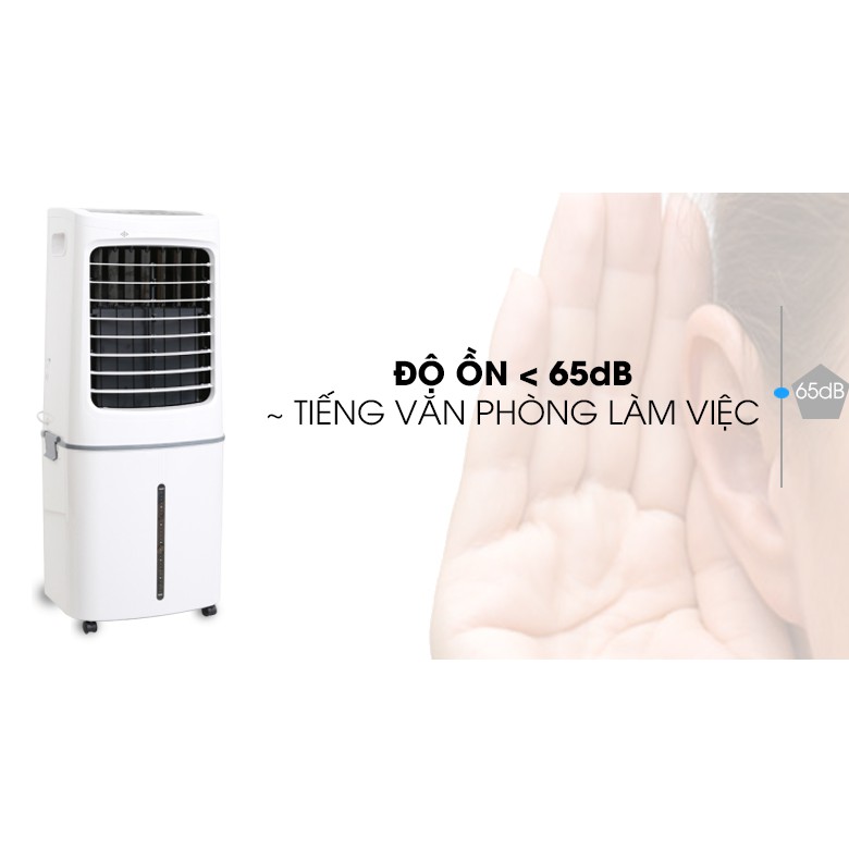 Quạt điều hòa Midea AC200-17JR - Tặng kèm 2 cục đá khô giúp máy làm mát sâu hơn