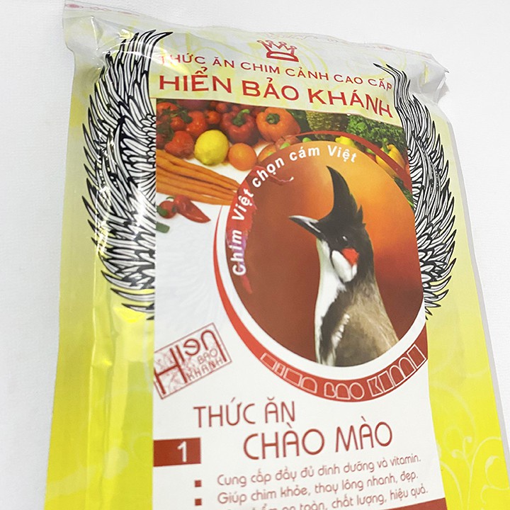 Cám chim chào mào Hiển Bảo Khánh Số 1 cám ăn thức ăn cho chim cao cấp giá rẻ CC23