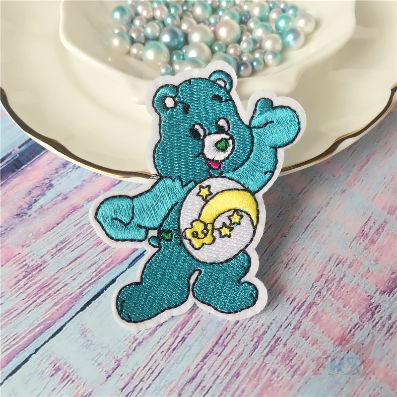 1 Huy Hiệu Ủi Thêu Hình Gấu / Hoa Hướng Dương / Ngôi Sao