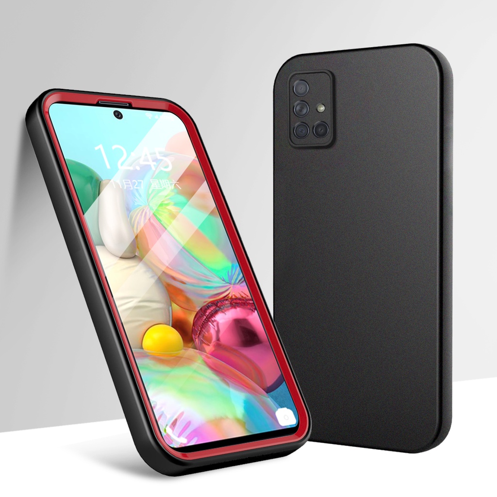 Ốp Điện Thoại Silicone 2 Trong 1 Cho Samsung Galaxy A71 A51 A21S A20 A20S A50 A50S A30S