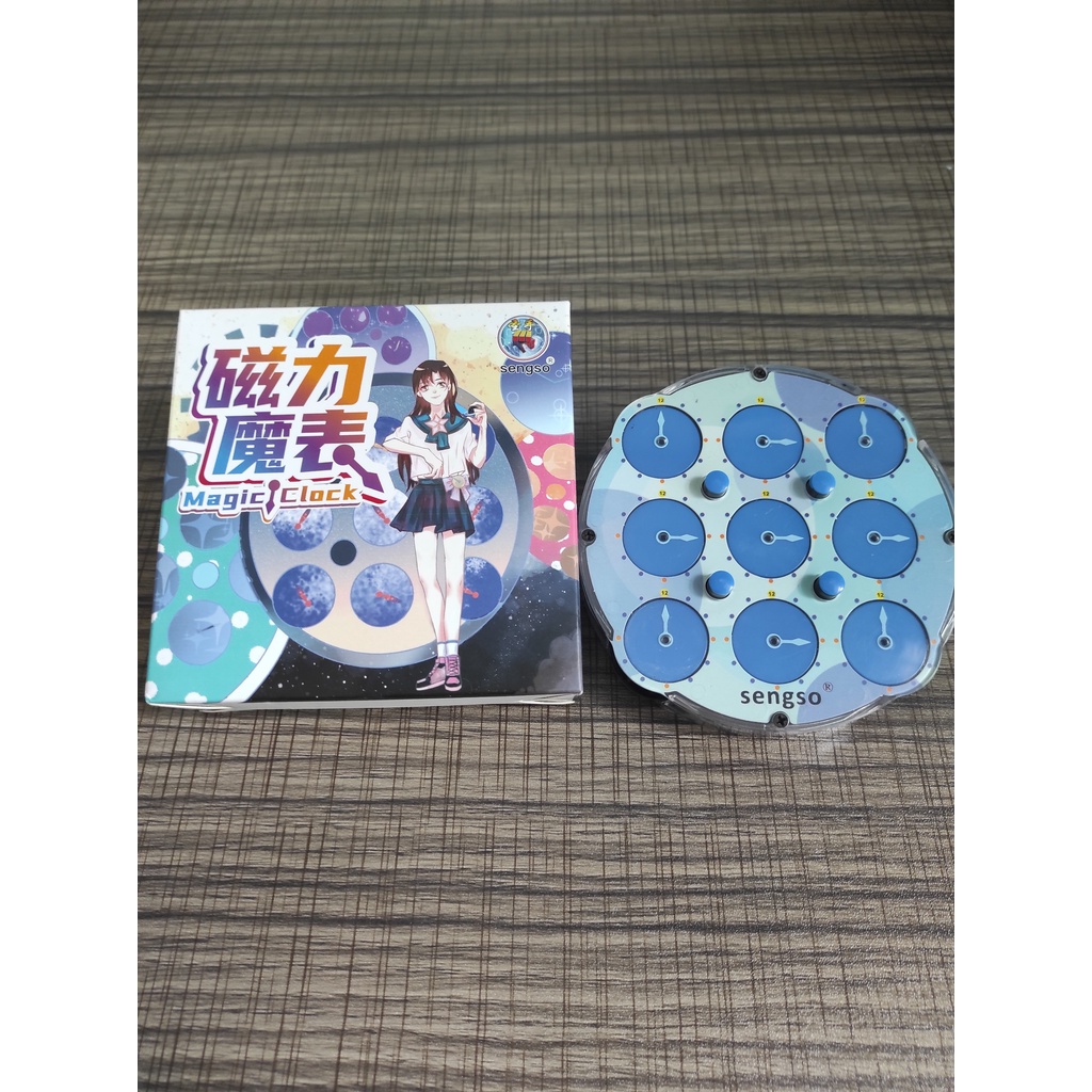 Rubik BIến thể - Shengshou Sengso Magnetic Clock V2M (Có nam châm)