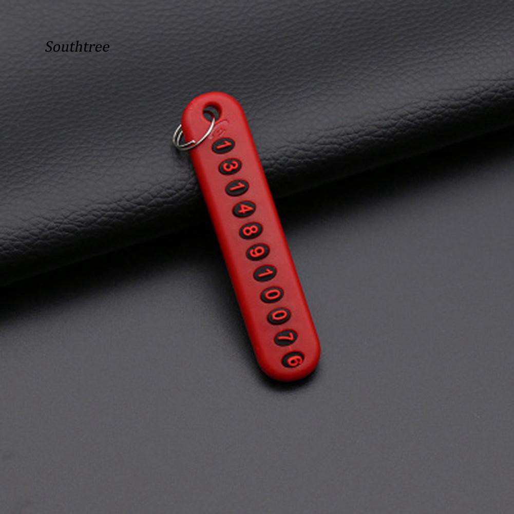 Móc khóa gắn số điện thoại chống thất lạc cho xe hơi | BigBuy360 - bigbuy360.vn