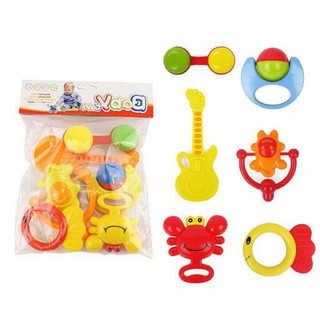 LỤC LẶC XÚC XẮC -ĐỒ CHƠI 6 MÓN ĐỘNG VẬT CHO TRẺ DƯỚI 24 THÁNG TUỔI.GIÚP BÉ Tập Cầm Nắm Và Nhận Biết