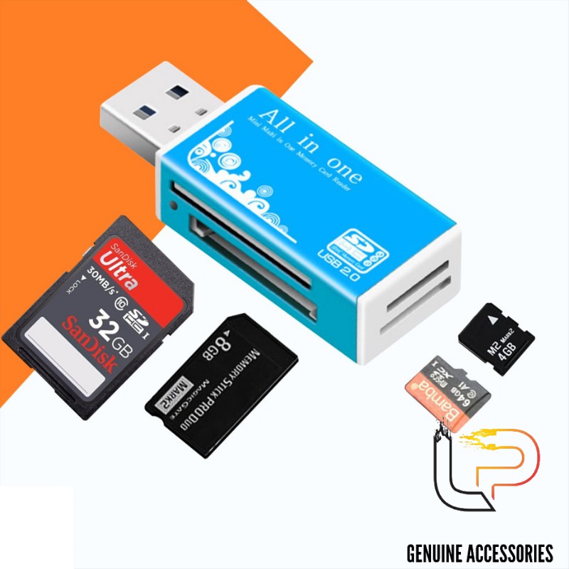 Đầu đọc thẻ nhớ đa năng - card reader ALL IN ONE