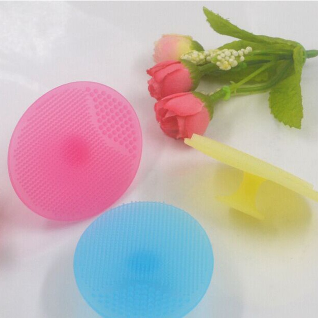 Cọ Rửa Mặt Bằng Silicon Chống Trượt Và Tẩy Tế Bào Chết Chăm Sóc Da