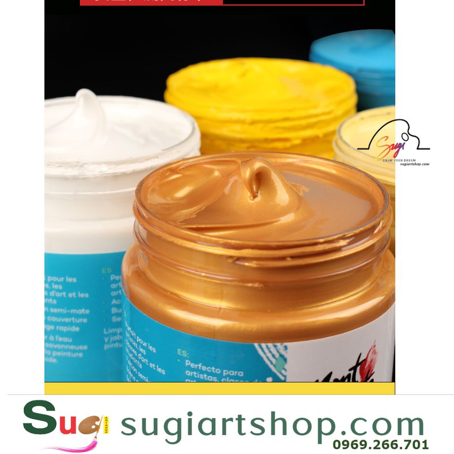 Màu Acrylic Mont Marte, Mont Marte Studio Acrylic Paint 300ml